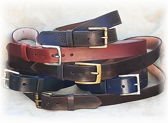 hand dyed belts